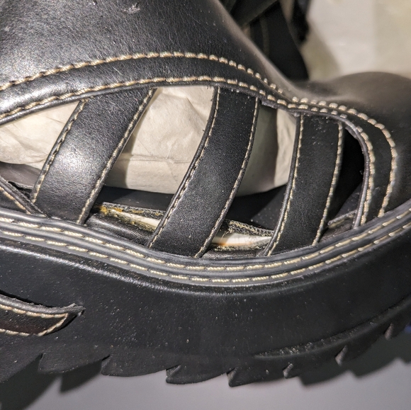 Vintage LEI Sendra Paris Platforms Never Worn - Picture 8 of 10